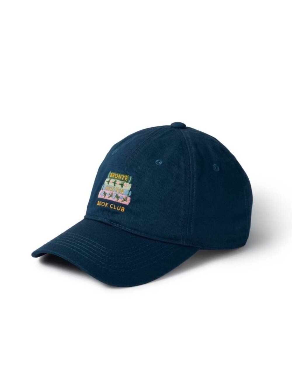 Rifle Paper Co. Ladies Night Book Club Baseball Cap Readers Book Clubs Cotton
